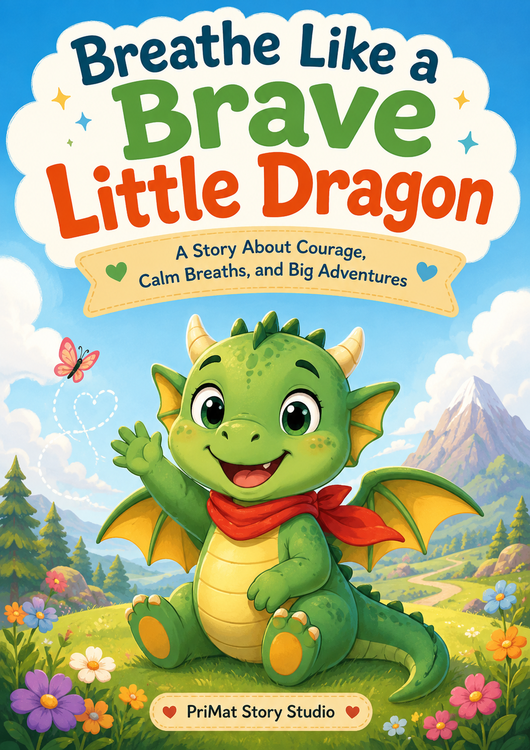 Breathe Like a Brave Little Dragon book cover