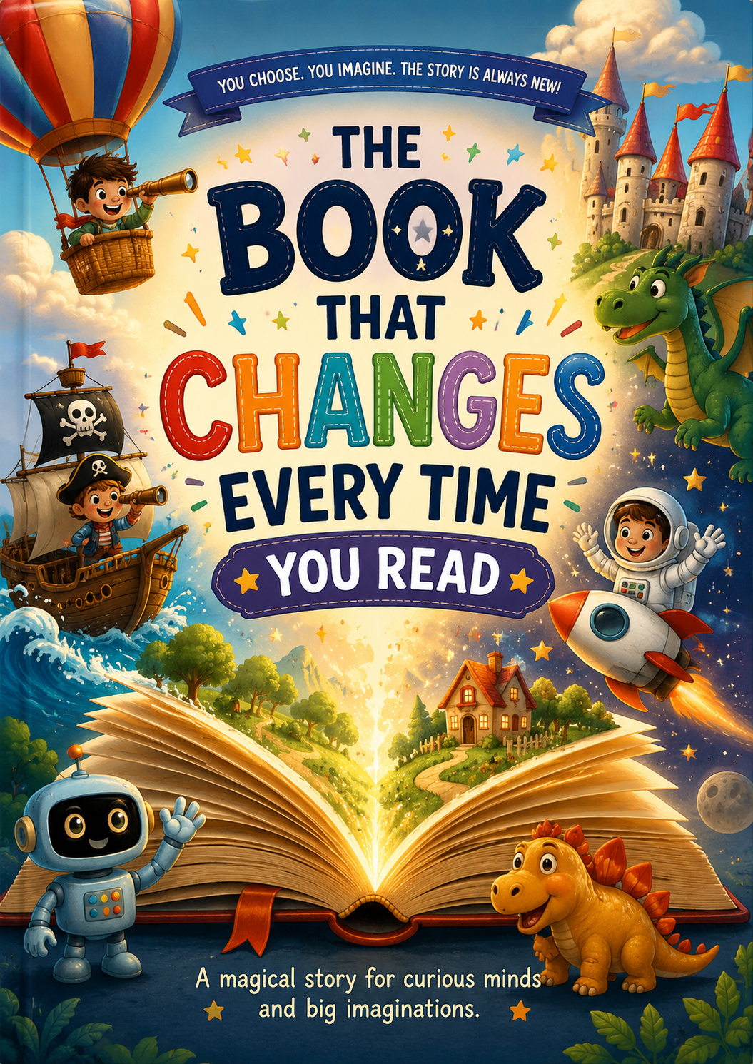 The Book That Changes Every Time You Read It book cover