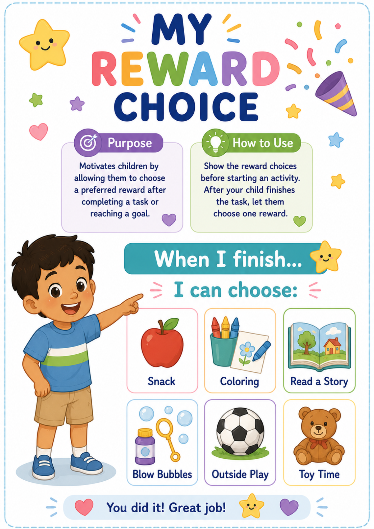 My Reward Choice β preview from the Bonus Printable Toolkit