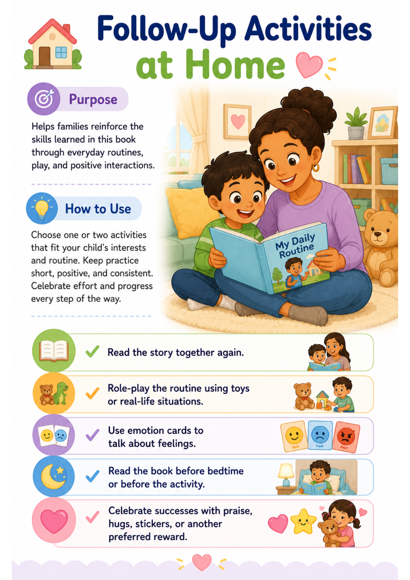 Follow-up Activities at Home β preview from the Bonus Printable Toolkit