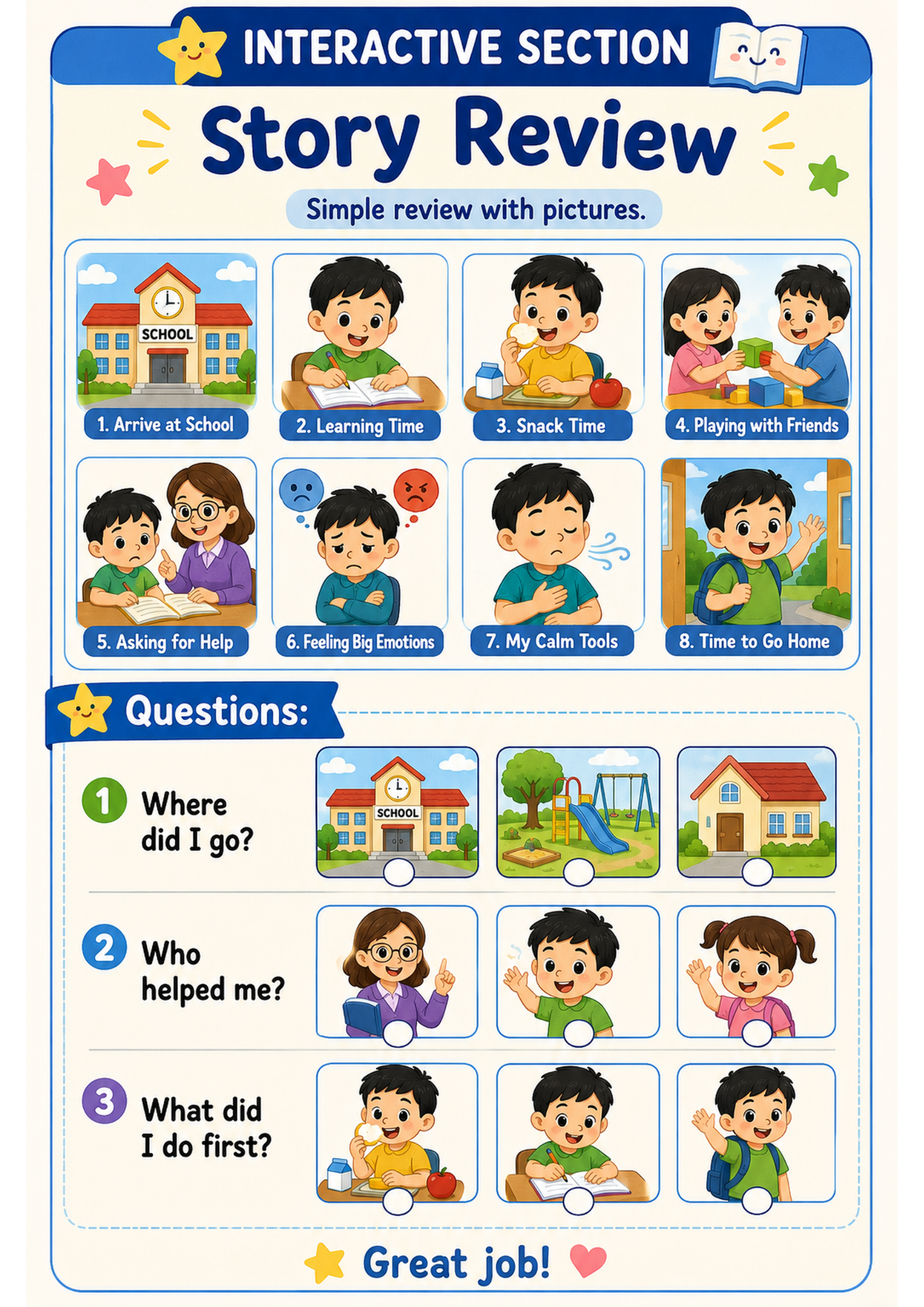Story Review β preview from the Main Learning Toolkit
