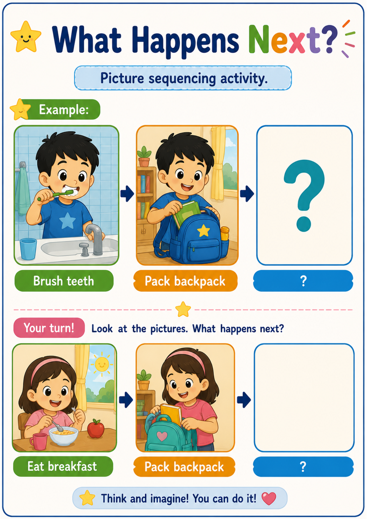 Picture Sequencing β preview from the Main Learning Toolkit